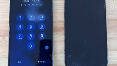 iPhoneX画面真っ暗に【iPhone修理熊谷】